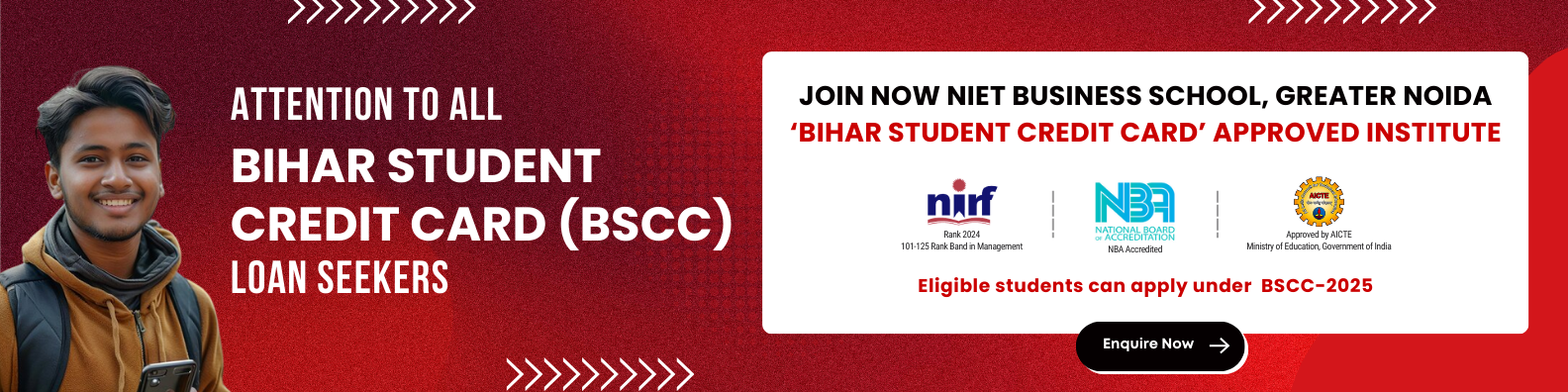 Bihar Student Credit Card loan seekers banner 